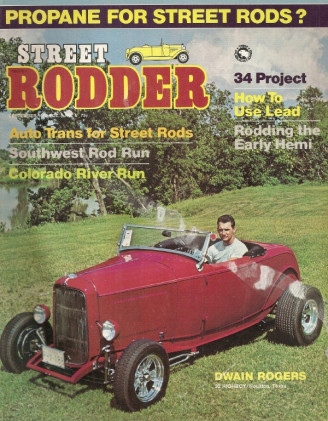 STREET RODDER 1972 SEPT - PROPANE FUEL, JAG REAR FOR DEUCE, 392 HEMI*